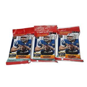 2019 Panini Score Football Jumbo Fat Pack Lot (3) – Factory Sealed 80 Cards